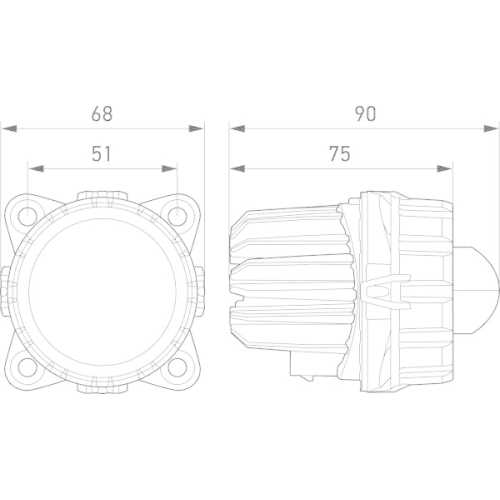 HELLA Fernscheinwerfer