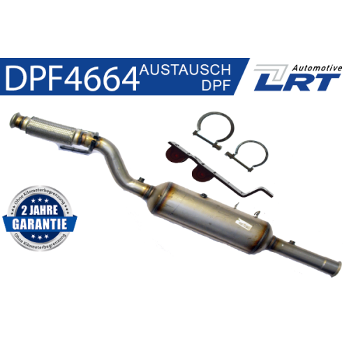 LRT Ru&szlig;-/Partikelfilter, Abgasanlage DPF4664