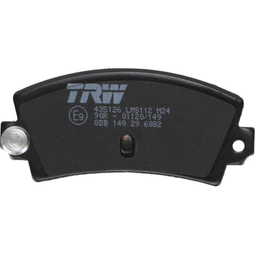 TRW Bremsbelagsatz, Scheibenbremse GDB149