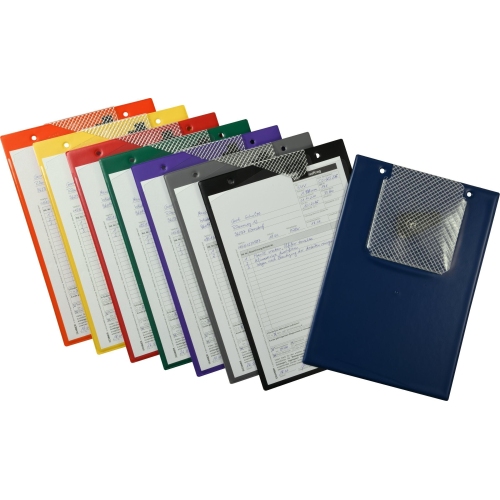 Auftragstasche Plus mit Schl&uuml;sselfach Klettverschluss, Gr&ouml;&szlig;e DIN A4, Gr&uuml;n