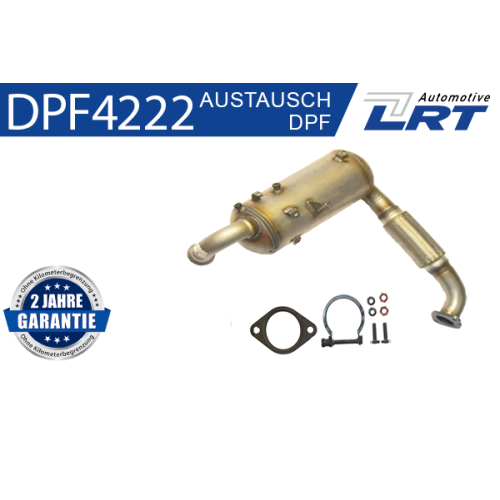 LRT Ru&szlig;-/Partikelfilter, Abgasanlage DPF4222