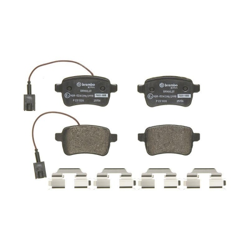 BREMBO Bremsbelagsatz, Scheibenbremse XTRA LINE P 23 133X