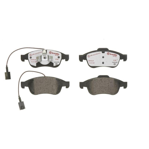 BREMBO Bremsbelagsatz, Scheibenbremse XTRA LINE P 23 148X