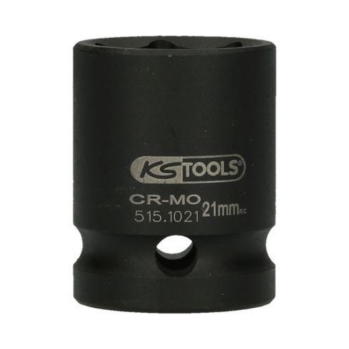 1/2 Zoll Sechskant-Kraft-Stecknuss, kurz, 21mm KS TOOLS 515.1021