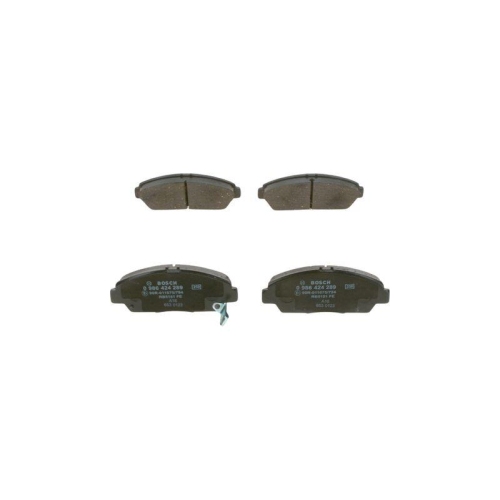 BOSCH Bremsbelagsatz, Scheibenbremse 0 986 424 289