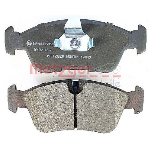 METZGER AUTOTEILE Bremsbelagsatz, Scheibenbremse 1170019