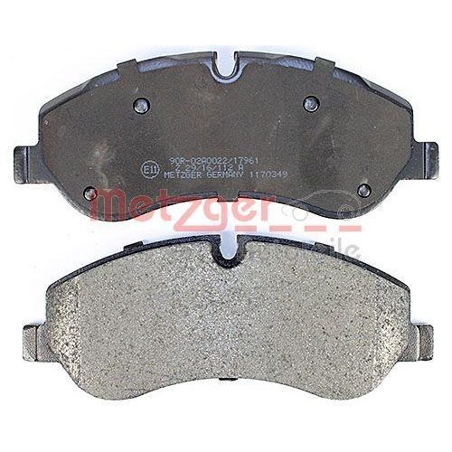 METZGER AUTOTEILE Bremsbelagsatz, Scheibenbremse 1170349