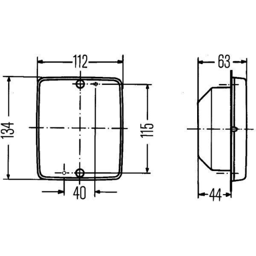 HELLA Blinkleuchte 2BA 003 236-541