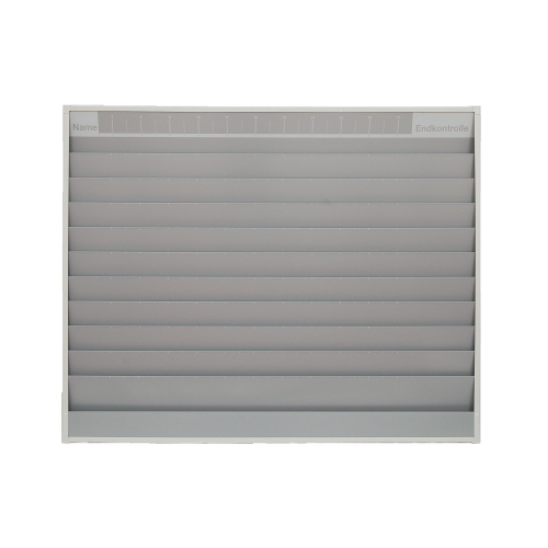 Werkstattplaner f&uuml;r Kfz-Betriebe A4 10 Schienen H: 1282 mm B: 1580 mm EICHNER