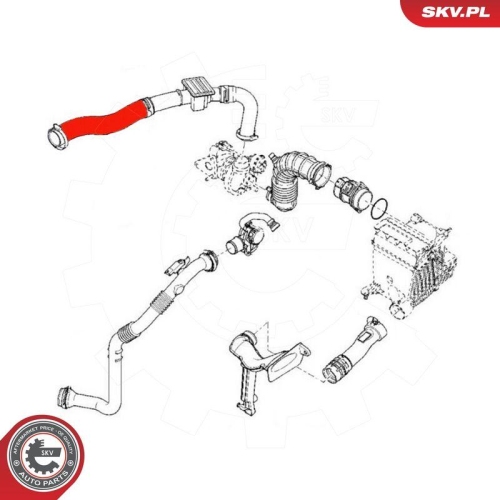 ESEN SKV Ladeluftschlauch 54SKV024