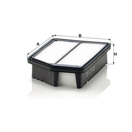 MANN-FILTER Luftfilter C 26 022