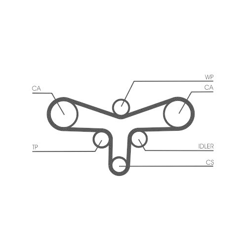 CONTINENTAL CTAM Wasserpumpe + Zahnriemensatz CT920WP4