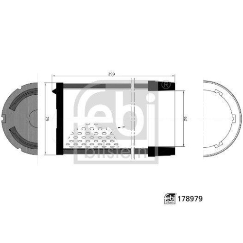 FEBI BILSTEIN Luftfilter 178979