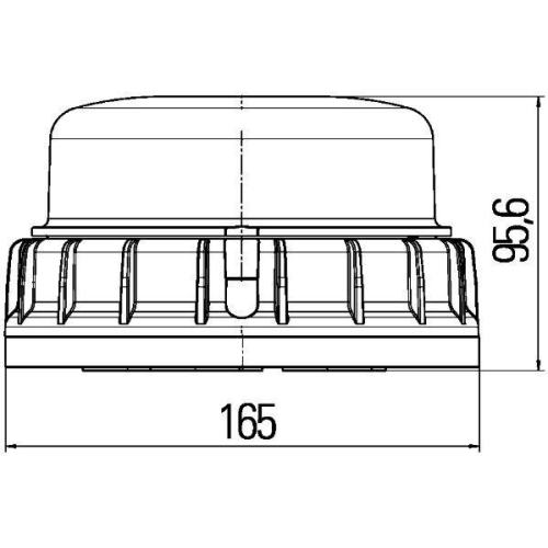 HELLA Blitz-Kennleuchte K-LED 2.0 2XD 011 557-321