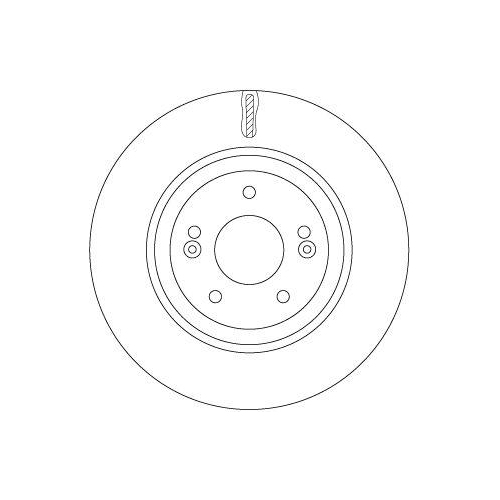 TRW Bremsscheibe DF7592