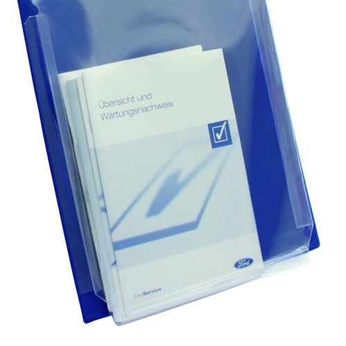 Auftragstasche Turbo DIN A4, mit Schl&uuml;sselfach, Rot Werkstatt EICHNER