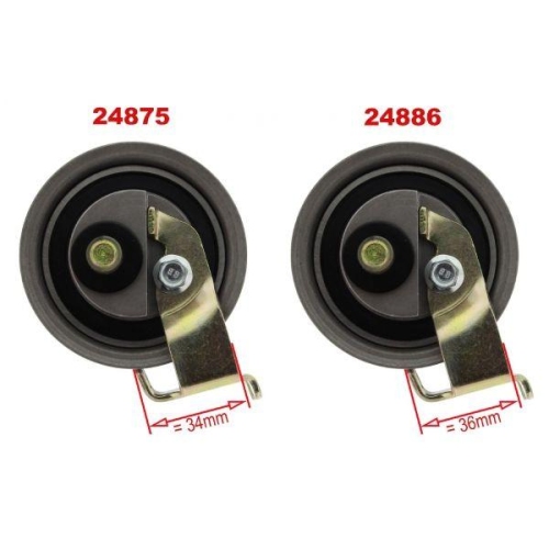 MAPCO Spannrolle, Zahnriemen 24886