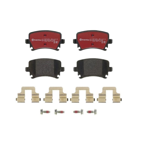 BREMBO Bremsbelagsatz, Scheibenbremse XTRA LINE P 85 073X