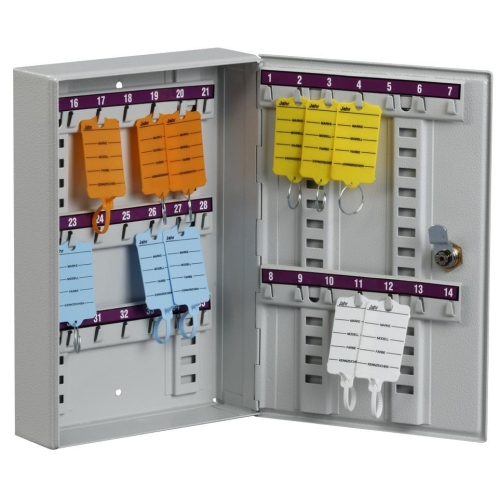 Sicherheits-Schl&uuml;sselschr&auml;nke 35 Schl&uuml;ssel Wandmontage 300 x 200 x 60 mm EICHNER