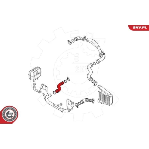 ESEN SKV Ladeluftschlauch 24SKV014
