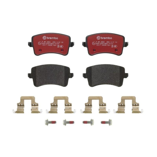 BREMBO Bremsbelagsatz, Scheibenbremse XTRA LINE P 85 099X
