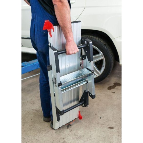 VIGOR Sicherheits-Laufb&uuml;hne Aluminium 950x300x495mm V4638