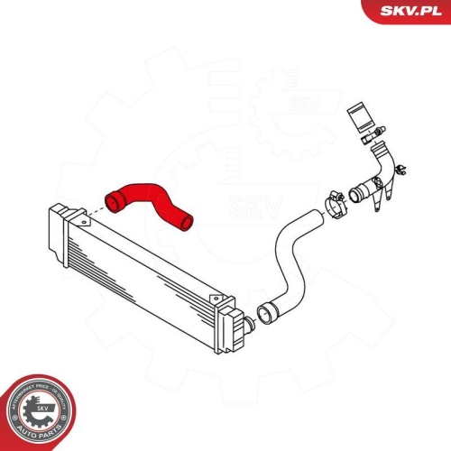 ESEN SKV Ladeluftschlauch 43SKV016