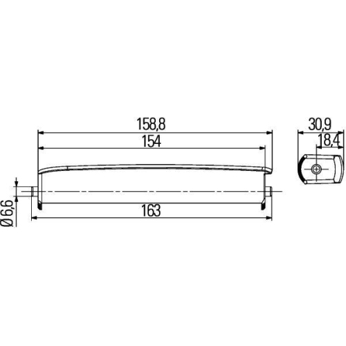 HELLA Tagfahrleuchte 2PT 980 860-001