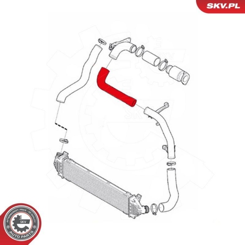 ESEN SKV Ladeluftschlauch 43SKV063