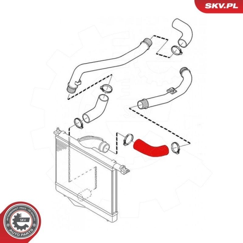 ESEN SKV Ladeluftschlauch 54SKV056