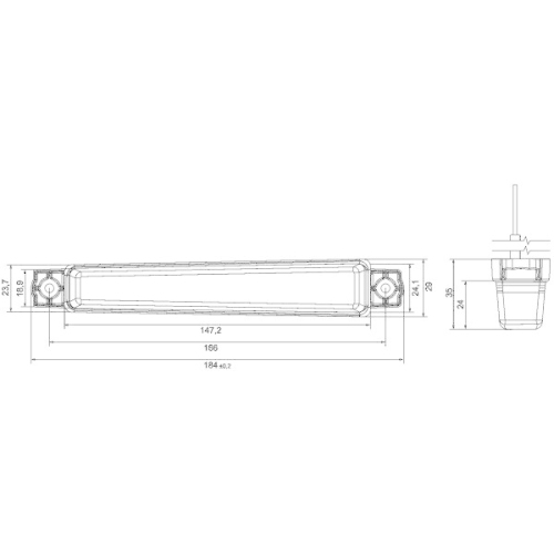 HELLA Blinkleuchte 2BA 012 846-011