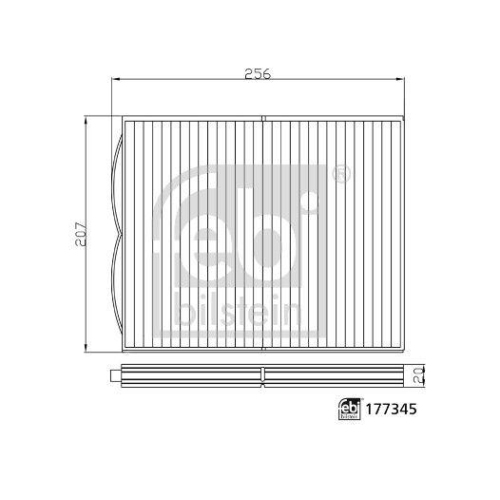 FEBI BILSTEIN Filter, Innenraumluft 177345