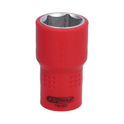 1/2 Zoll Isolierte Stecknuss, 21mm KS TOOLS 118.1221