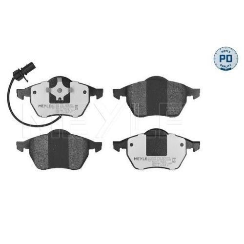 Bremsensatz Meyle Bremsbel&auml;ge + Bremsscheiben 025 218 4919/PD + 183 521 1086/PD
