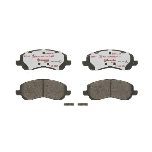 BREMBO Bremsbelagsatz, Scheibenbremse XTRA LINE P 54 030X