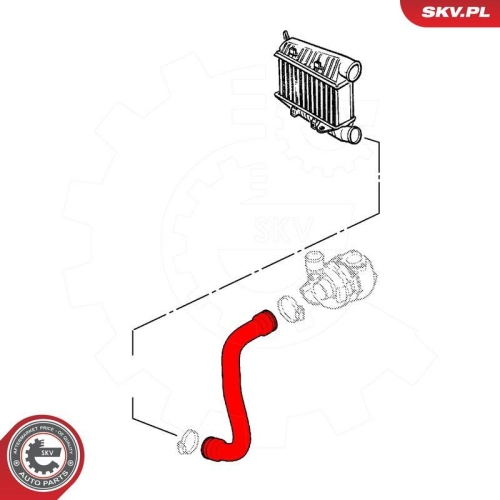 ESEN SKV Ladeluftschlauch 54SKV071