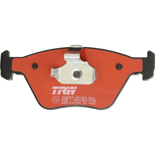 TRW Bremsbelagsatz, Scheibenbremse DTEC COTEC GDB1531DTE