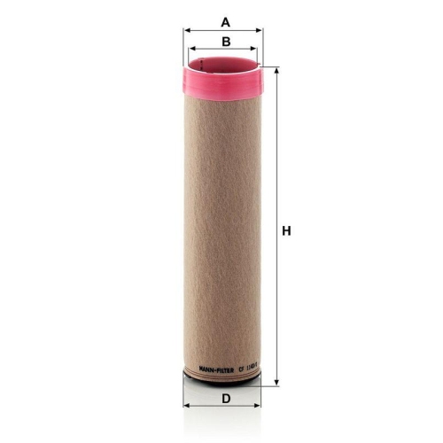 MANN-FILTER Sekund&auml;rluftfilter CF 1140/2