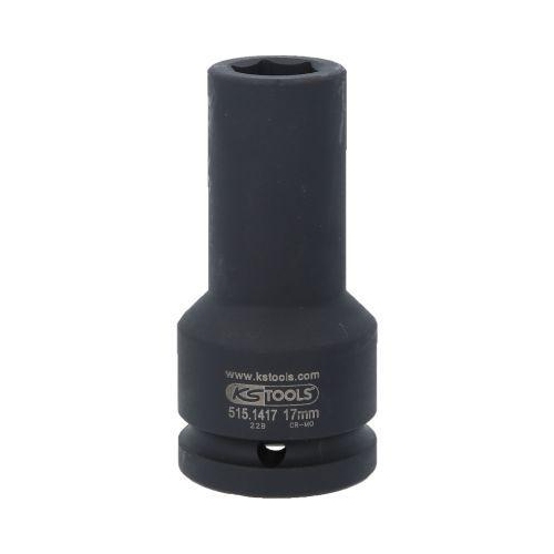 KS Tools 3/4" Sechskant-Kraft-Stecknuss, lang 515.1417, 17mm
