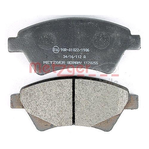 METZGER AUTOTEILE Bremsbelagsatz, Scheibenbremse 1170255