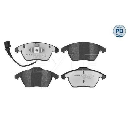 Bremsensatz Meyle Bremsbel&auml;ge + Bremsscheiben 025 235 8720/PD + 183 521 1094/PD