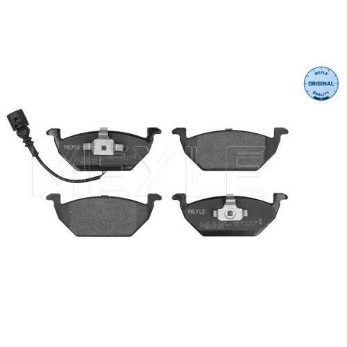 Bremsensatz Meyle Bremsbel&auml;ge + Bremsscheiben 183 521 1027/PD + 025 231 3119/W