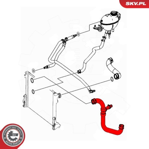 ESEN SKV K&uuml;hlerschlauch 43SKV624
