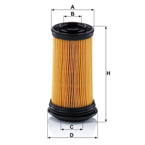 MANN-FILTER Filter, Harnstoffl&ouml;sung U 5001 KIT