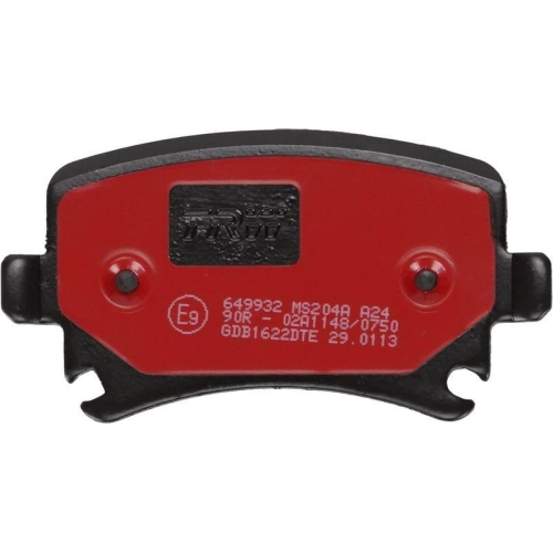 TRW Bremsbelagsatz, Scheibenbremse DTEC COTEC GDB1622DTE