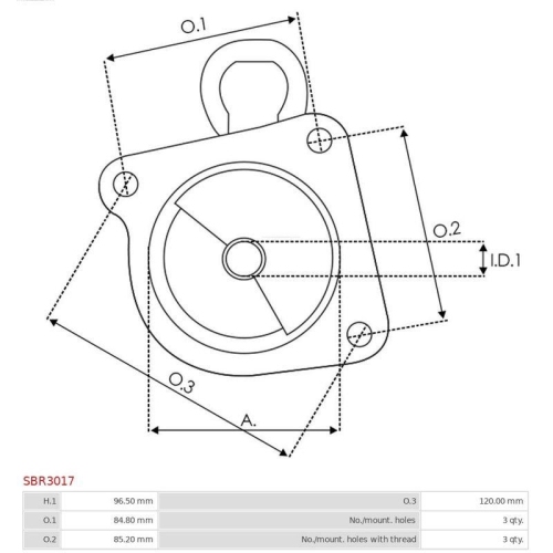 AS-PL Starterdeckel, Vergaser Brandneu AS-PL