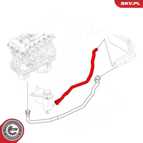 ESEN SKV K&uuml;hlerschlauch 43SKV635