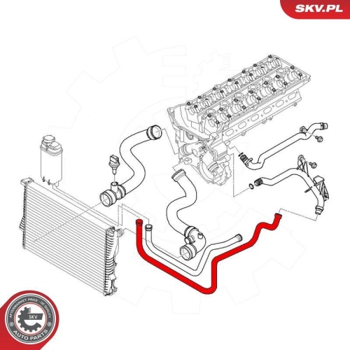 ESEN SKV K&uuml;hlerschlauch 43SKV636
