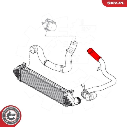 ESEN SKV Ladeluftschlauch 54SKV138