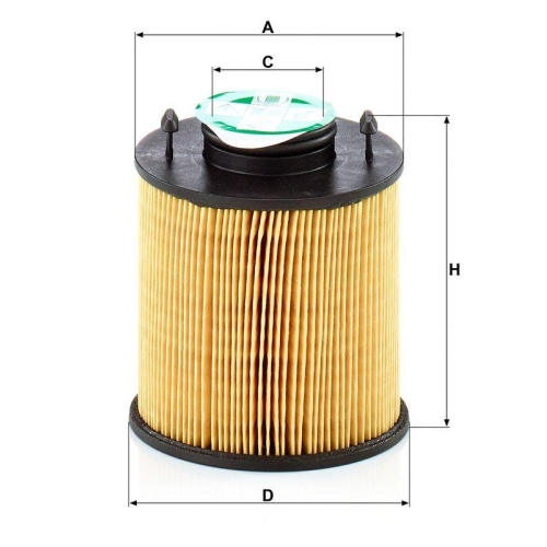 MANN-FILTER Filter, Harnstoffl&ouml;sung U 620/2 y KIT
